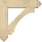 Ekena Millwork Imperial Arts and Crafts Rough Sawn Bracket w/ Offset Brace, Douglas Fir, 8"W x 34"D x 34"H BKT0806X34X34IMP03RDF - alternate 2
